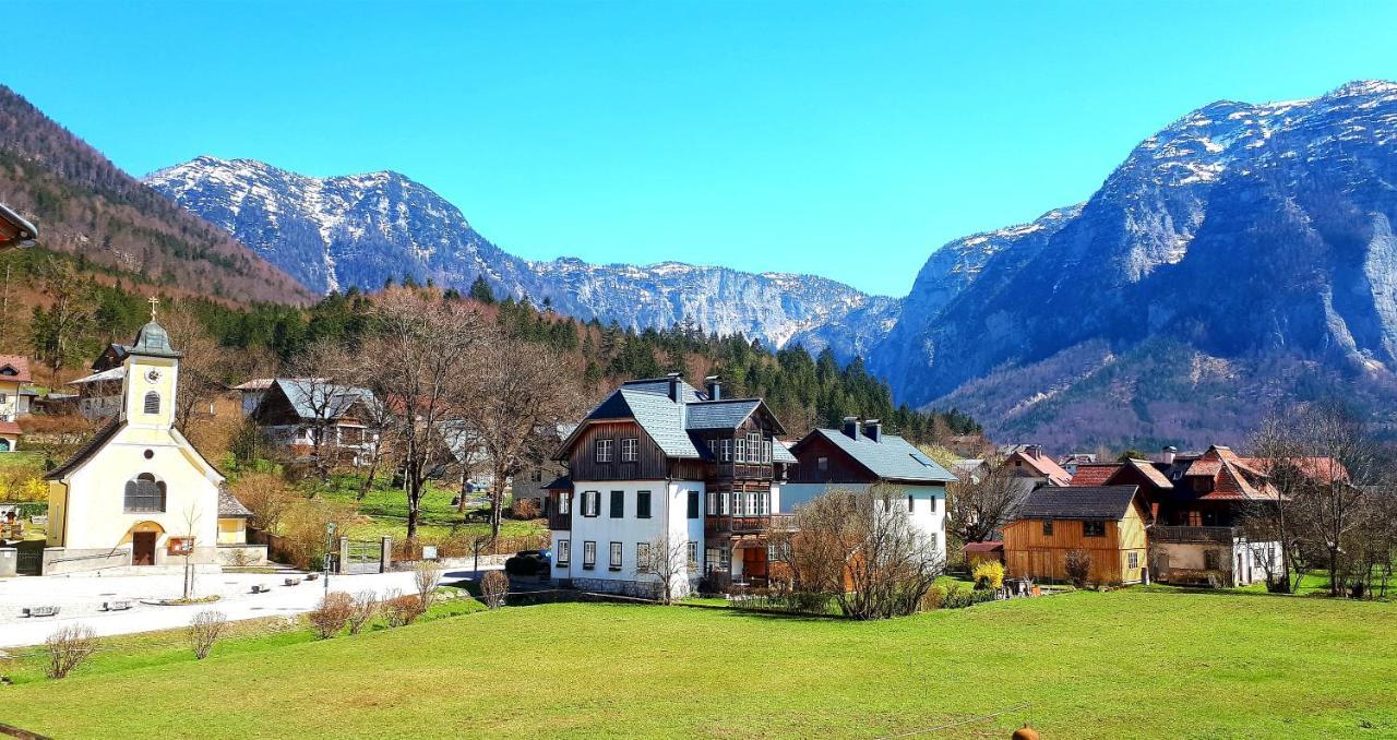 Haus Bellevue Lägenhet Obertraun Exteriör bild