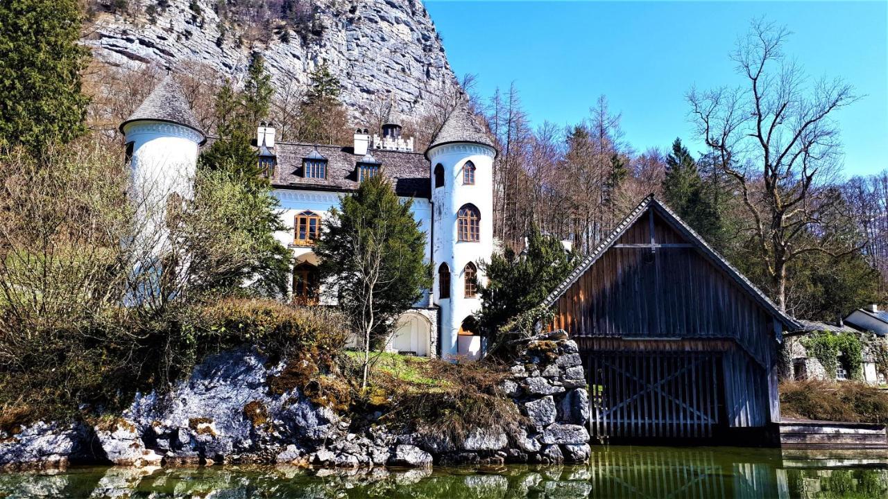 Haus Bellevue Lägenhet Obertraun Exteriör bild