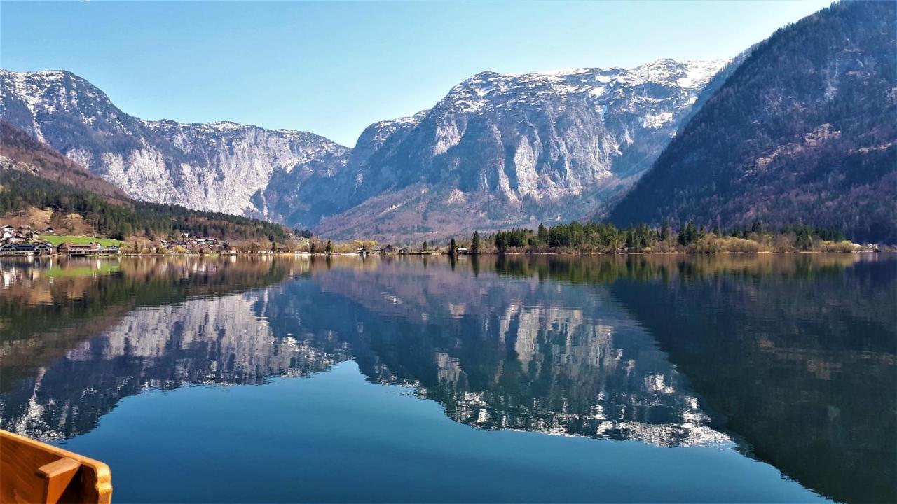 Haus Bellevue Lägenhet Obertraun Exteriör bild