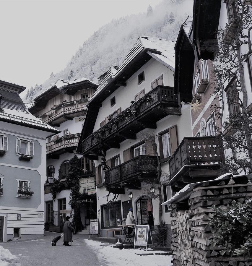 Haus Bellevue Lägenhet Obertraun Exteriör bild