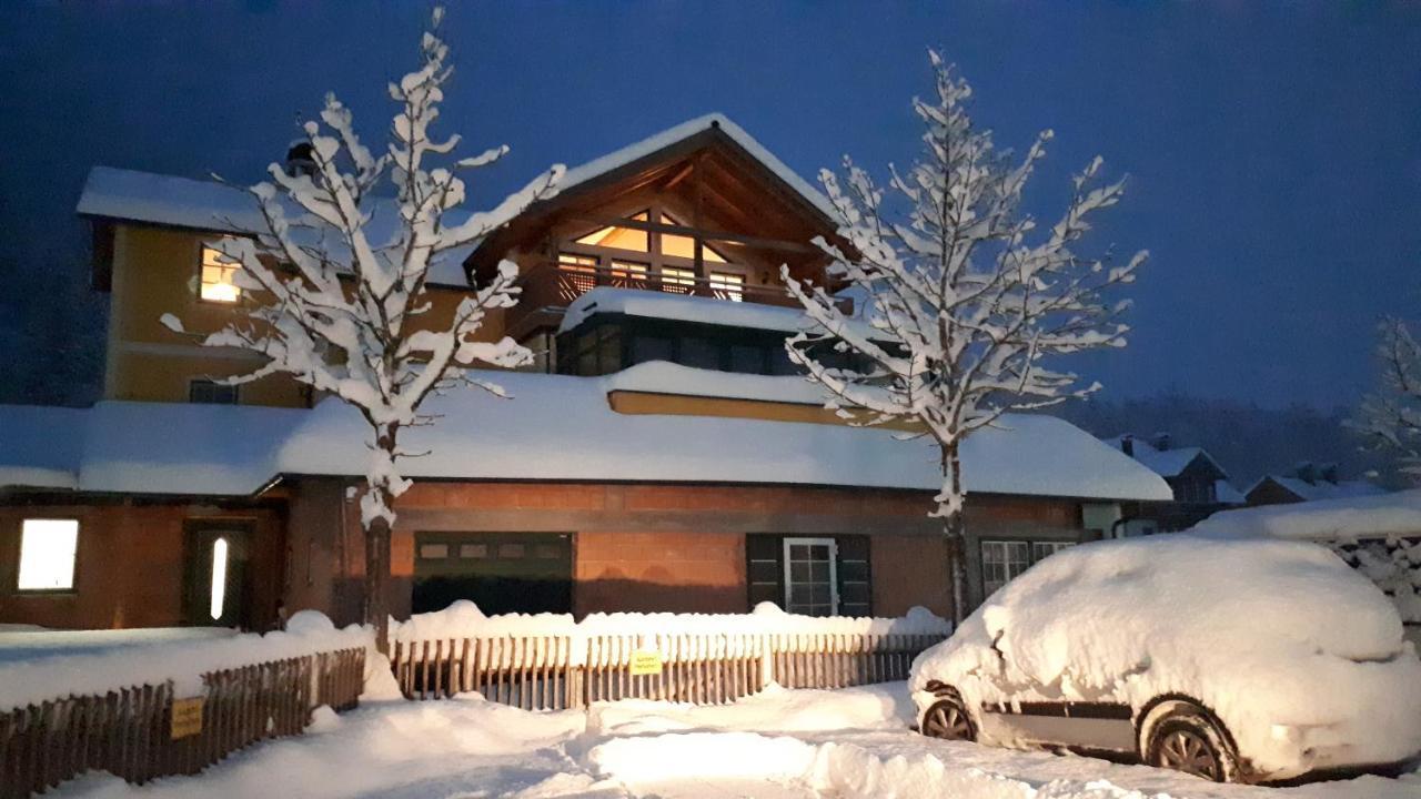 Haus Bellevue Lägenhet Obertraun Exteriör bild